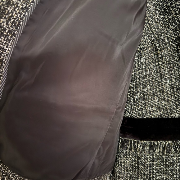 J. Crew Black and Grey Sparkling Tweed Dress and Blazer - Picture 7 of 16